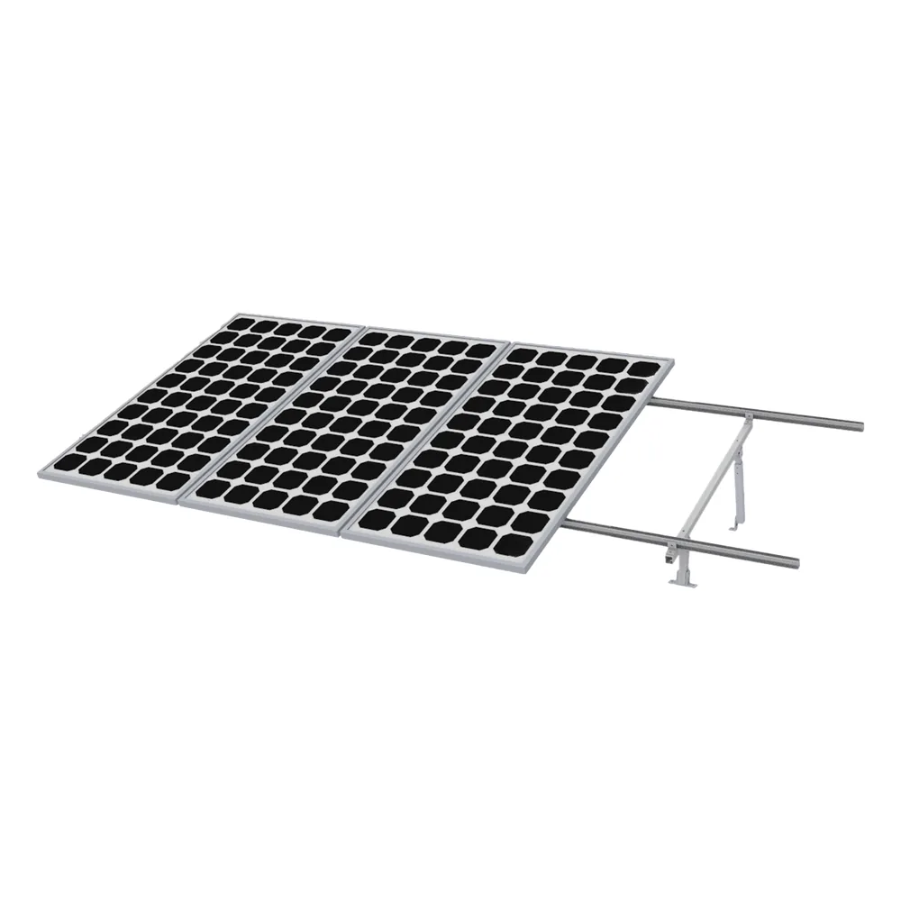 Montaje para Panel Solar, Riel "5" de 4400mm para Módulos con Espesor de 35mm, Velocidad de Viento Máx. 190km/h