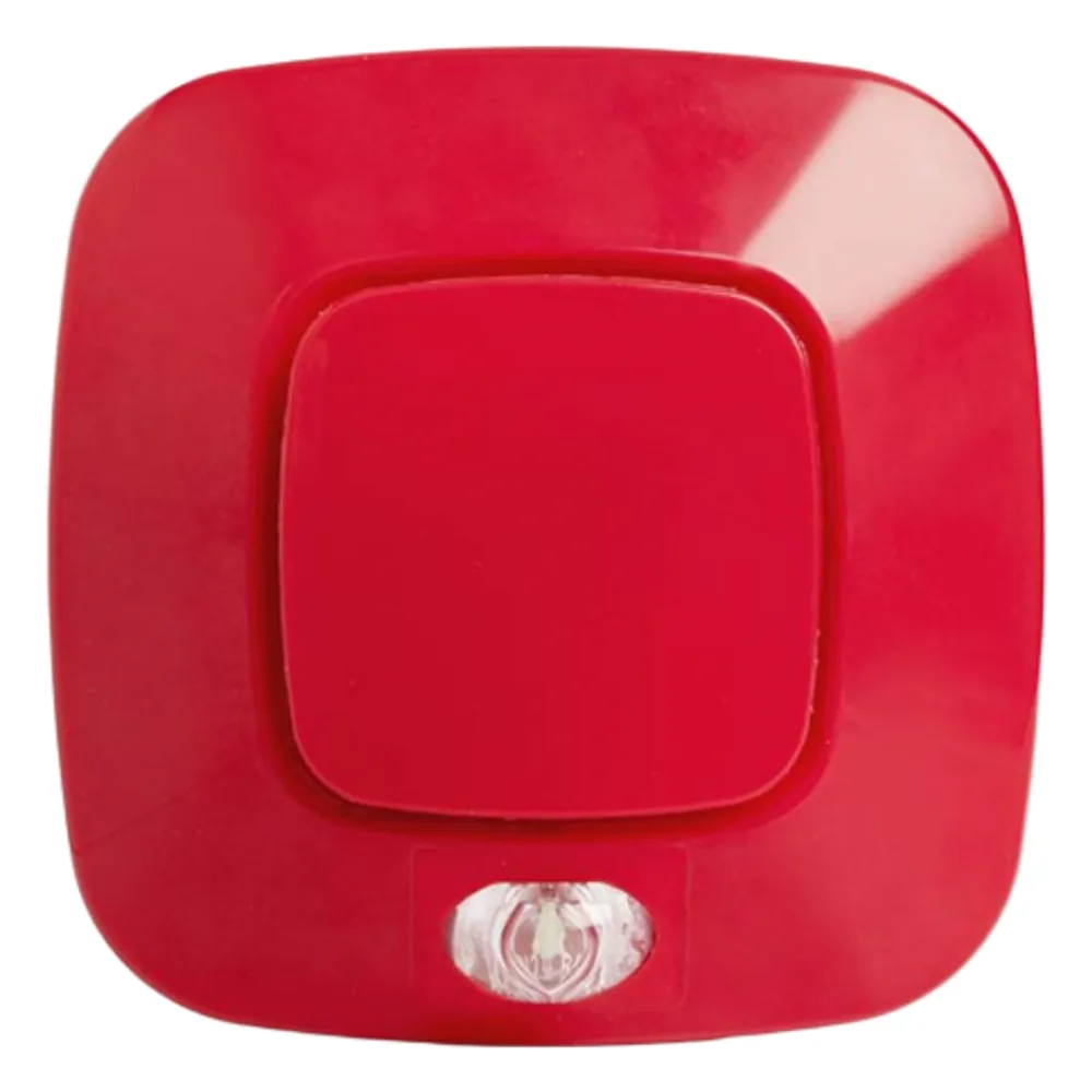 Sirena y Luz Direccional / 24V DC / IP65 / Consumo 500µA / 14 Tonos Programables / Aislador de Cortocircuito / EN 54-3 & EN 54-23
