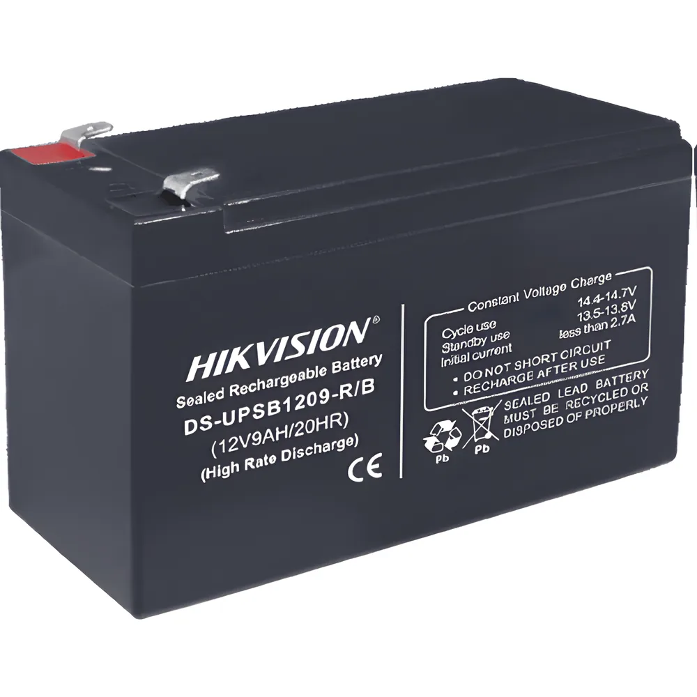 Bateria de Plomo Ácido / 12 VCD / 9 Amp / Ideal para UPS, EPS y Uso General / Certificación CE / Paquete de 5 Piezas